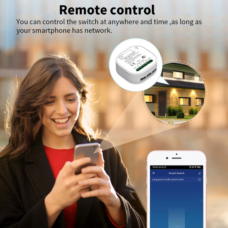 беспроводные собственная личность Homekit Wifi 3 переключателя дистанционного управления 2.4GHz ключевая на переключателе