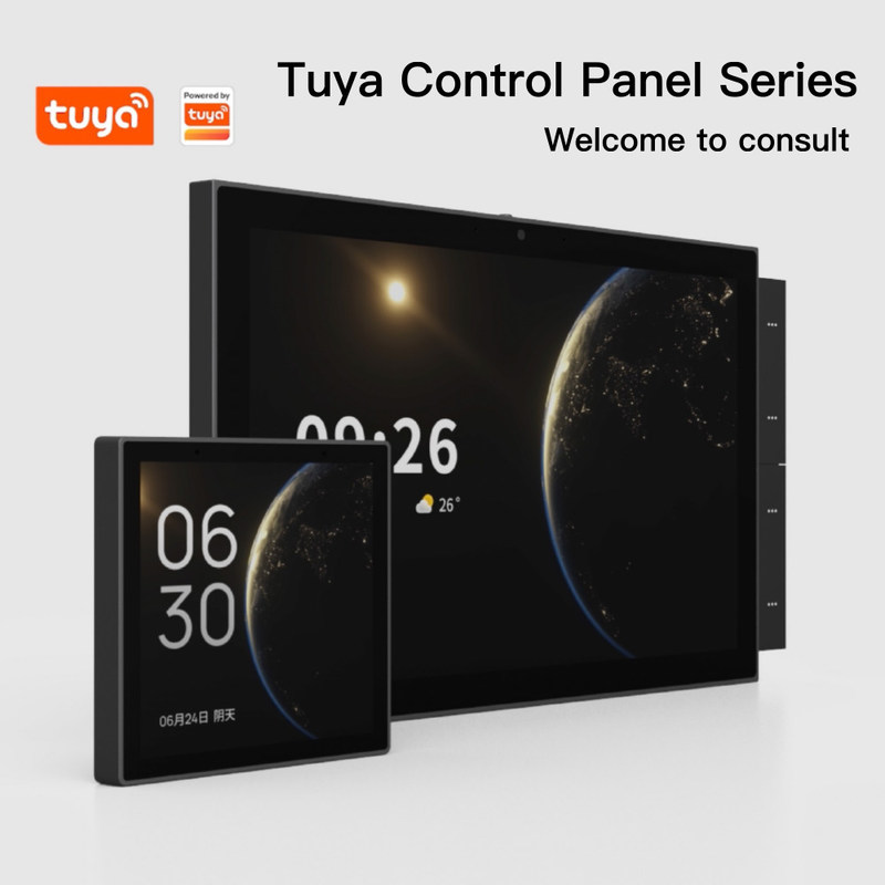 10-дюймовый Wifi Smart Home Touch Screen Panel Многопротоколы Беспроводное дистанционное управление Встроенное голосовое управление