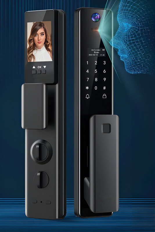 Новое устройство Smart Security Lock 60-70mm Backset для внутренней безопасности и защиты 5 различных способов разблокировки