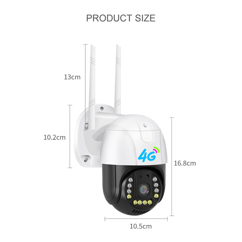 4G версия 1080p умная вращающаяся камера с ночным видением передовая технология наблюдения обеспечивает систему безопасности