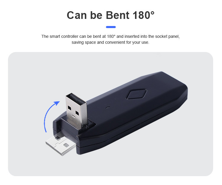 Версия USB универсальная Homekit Smart Switch Регулируемое напряжение 3V-5V легко портативный и поддержка дистанционного управления многие функции