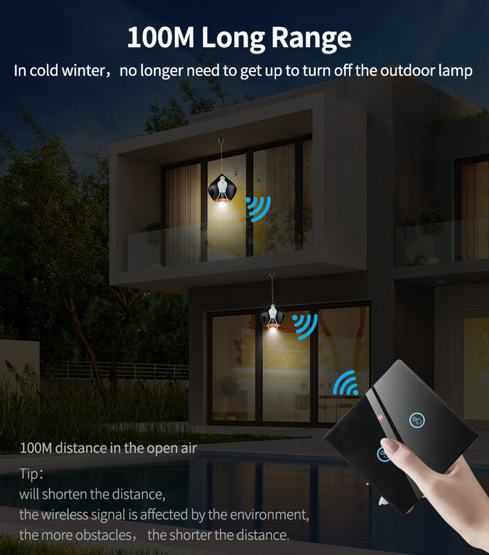 10А Огнестойкий ABS Homekit Smart Switch закаленная стеклянная панель Три переключателя включения/выключения поддерживают дистанционное управление