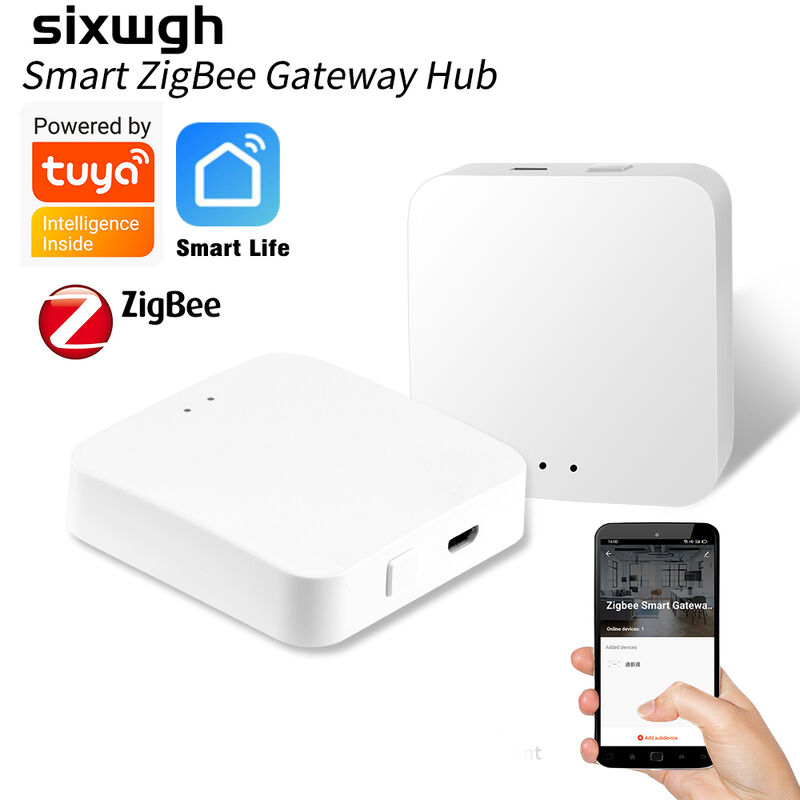 SIXWHG Tuya Smart Life Alexa Smart Home Gateway Hub многофункциональный комплексный интеллектуальный контроль для устройств Bluetooth Zigbee