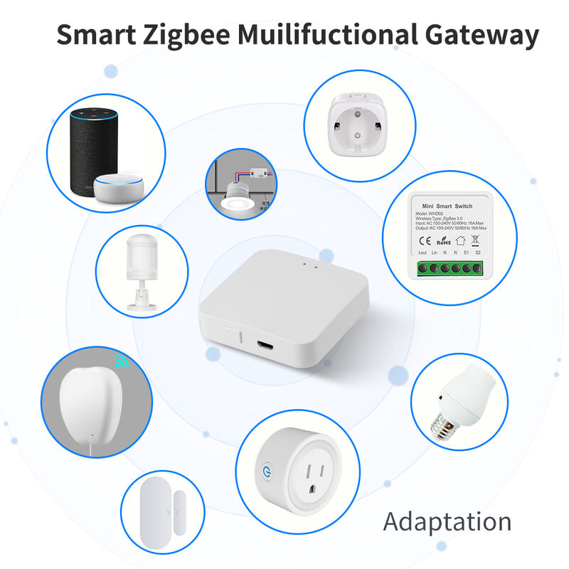 SIXWHG Tuya Smart Life Alexa Smart Home Gateway Hub многофункциональный комплексный интеллектуальный контроль для устройств Bluetooth Zigbee
