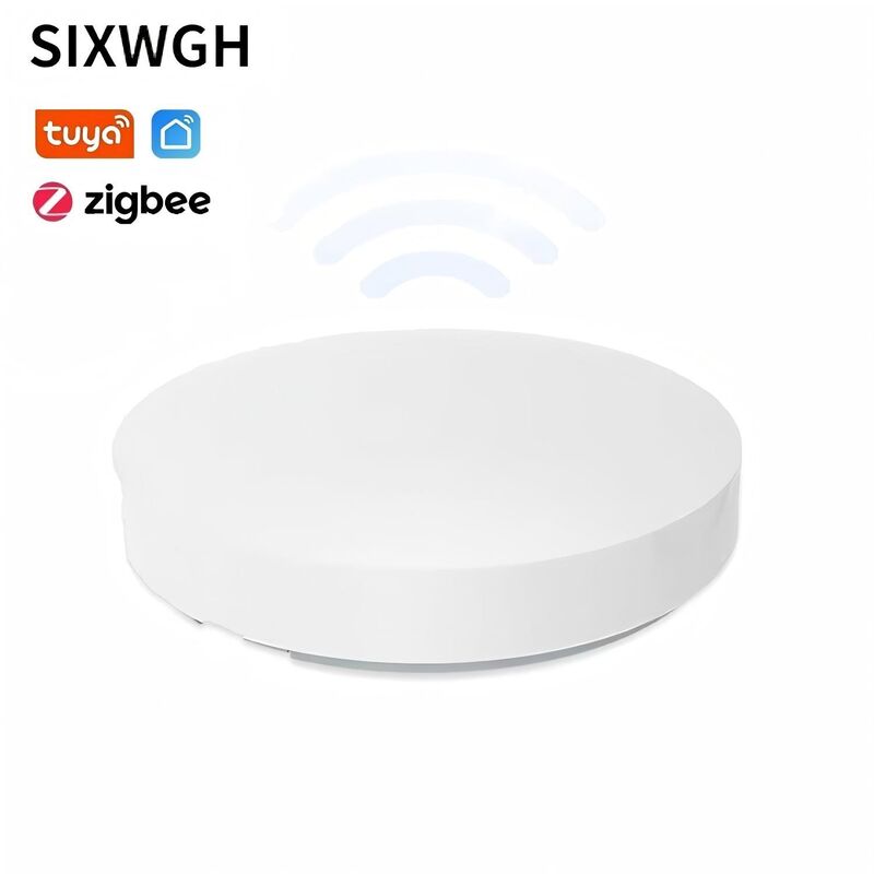 SIXWGH Tuya ZigBee Умная кнопка-переключатель Беспроводной пульт дистанционного управления Одноклавишный контроллер для нескольких сцен Совместим с Android Умный дом