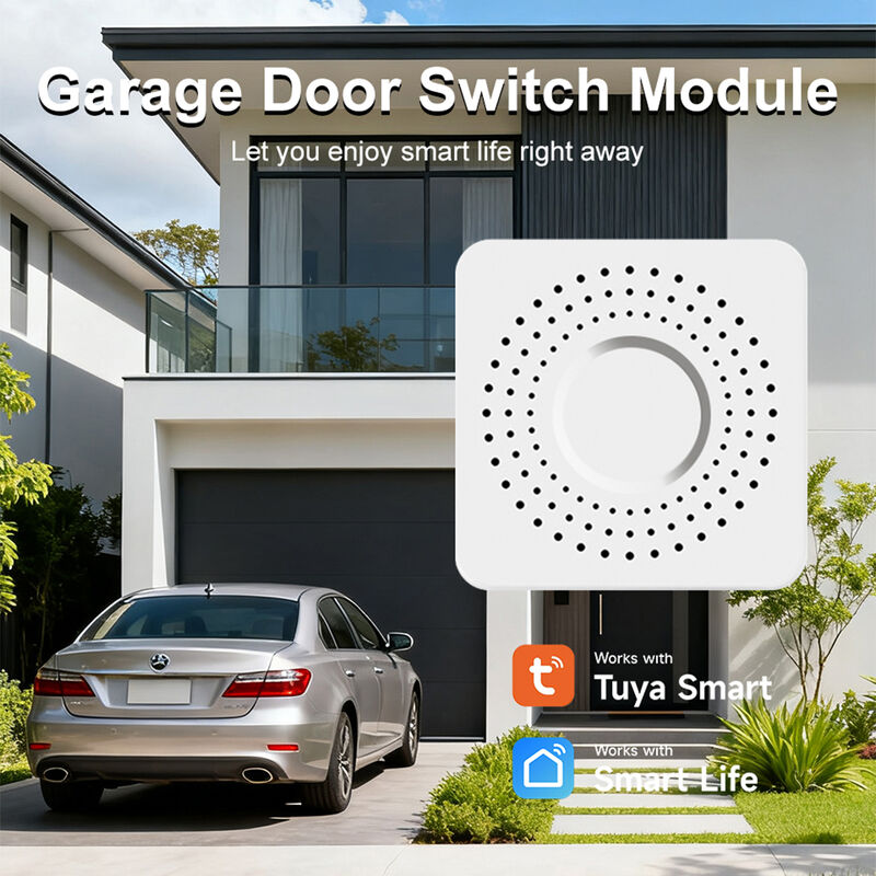 SIXWGH WiFi Zigbee Garage Door Opener Smart Switch Module Tuya Smart Life App совместимый дистанционный управляющий таймер График работы