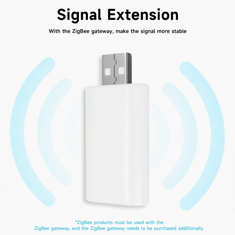 Шестикратный Zigbee-повторитель сигнала, усилитель, расширитель, Tuya Smart Gateway, USB Plug & Play, расширяет диапазон на 20-30 м, большая домашняя Mesh-сеть