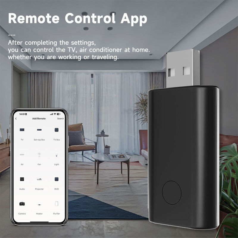 SIXWGH Универсальный IR Wi-Fi дистанционное управление с помощью Alexa / Google Home App Control Tuya OS вращаемый дизайн для отеля RV Smart Home Hub