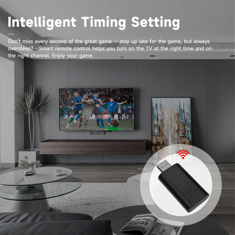 SIXWGH Универсальный IR Wi-Fi дистанционное управление с помощью Alexa / Google Home App Control Tuya OS вращаемый дизайн для отеля RV Smart Home Hub
