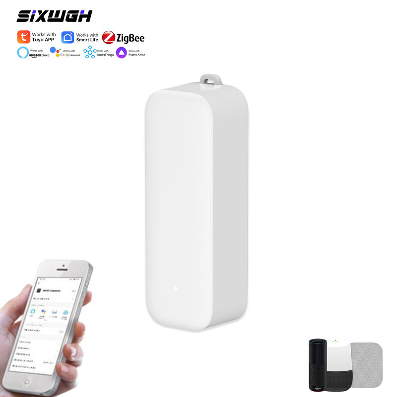 Универсальный умный ИК-пульт дистанционного управления SIXWGH с Zigbee-хабом, работает с Alexa и Google Home, для гостиниц, с поворотным дизайном