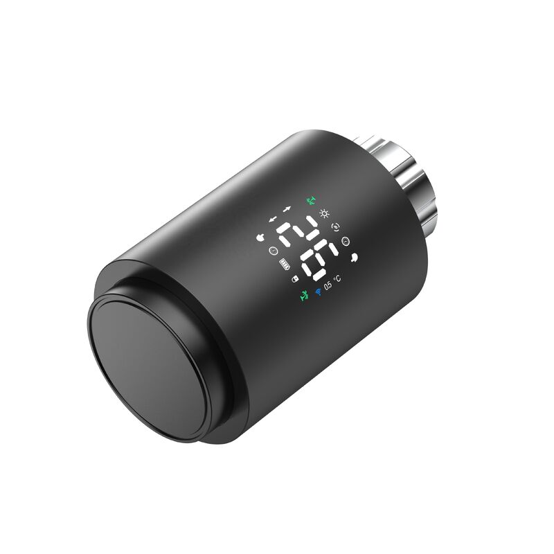 Умный термостатический радиаторный клапан (TRV) SIXWGH Zigbee 3.0 с поддержкой Alexa/Google Assistant, приложение Tuya, 7-дневное программирование, беспроводное отопление