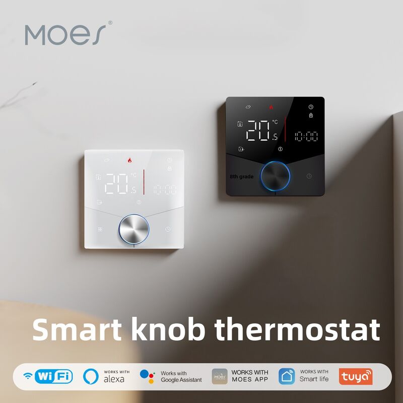 SIXWGH Tuya Smart WiFi Термостат Электрическое отопление APP Управление голосовым помощником Совместимый энергосберегающий режим Детский замок высокий