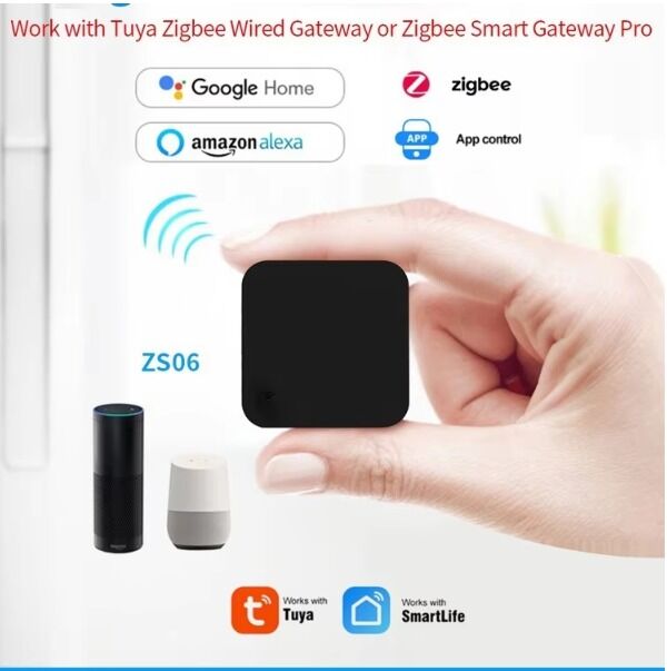 SIXWGH Tuya Smart Пульт ДУ США/ЕС/PL Совместимость с Alexa Google Home Покрытие 360° Сертификация FCC Zigbee Умный ИК-пульт ДУ 5V WiFi
