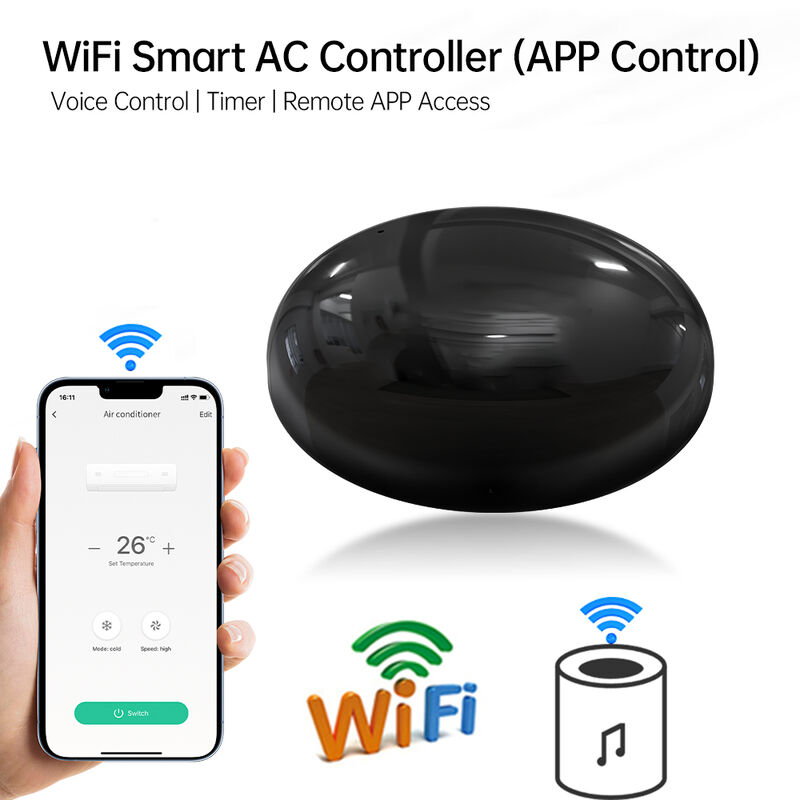 Умный дом SIXWGH WiFi голосовое управление кондиционером совместимость с Alexa Google Home TuyaApp универсальный инфракрасный с питанием от Type-C ИК