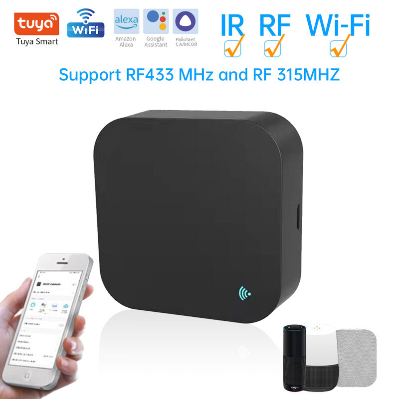 SIXWGH Универсальное дистанционное управление Alexa/Google Home Voice 433/315MHz AC/TV/Curtain/Light APP Управление WiFi IR+RF CE Сертификат