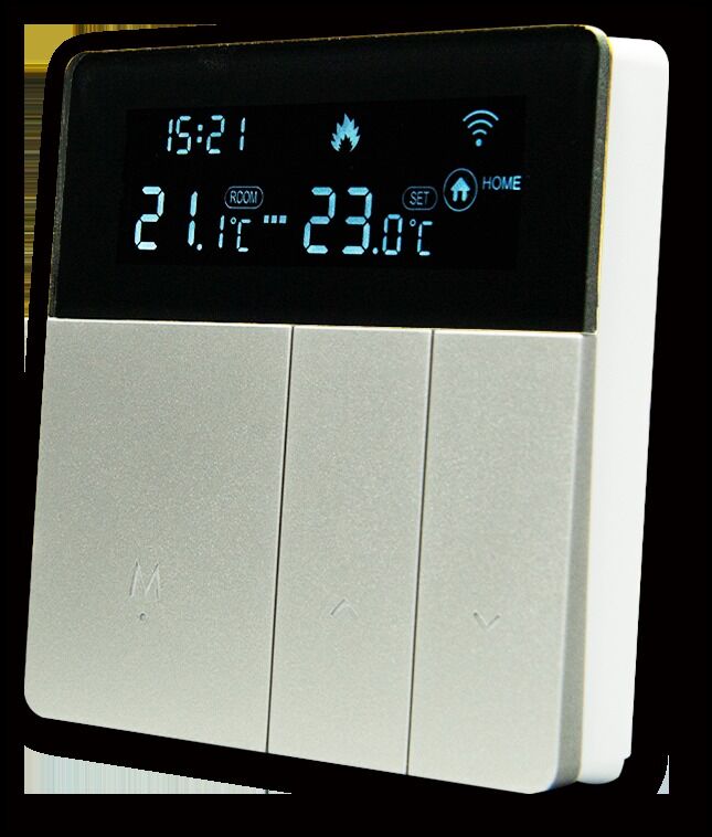 SIXWGH Smart WiFi Thermostat Tuya App Voice Control 16A Load LCD Программируемый регулятор температуры для электрических отелей