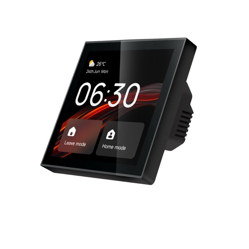 SIXWGH 4-дюймовый сенсорный экран Панель управления умным домом Alexa Tuya Gateway Встроенный Zigbee 3.0 Hub Голосовой контроль Настенный AIoT