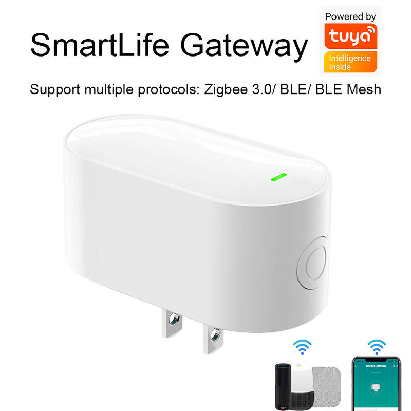 SIXWGH Smart Life Tuyz Zigbee для Bluetooth Gateway Hub 3-в-1 Многопротокольное зарядное устройство USB Alexa/Google Home Умные домашние устройства