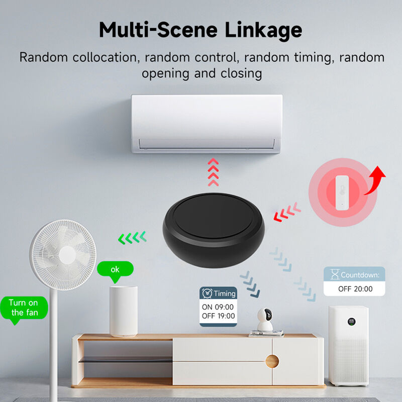 Smart WiFi IR RF Universal Remote | Tuya 2-in-1 IR & RF Controller, 315/433MHz Smart Home Hub
