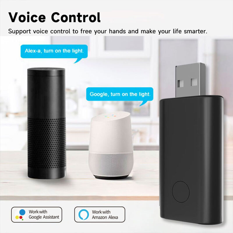 Tuya Smart USB IR Remote Control, Wi-Fi Universal Infrared Remote Hub, DIY Learning & Timing Function, Smart Home Controller for IR Appliances