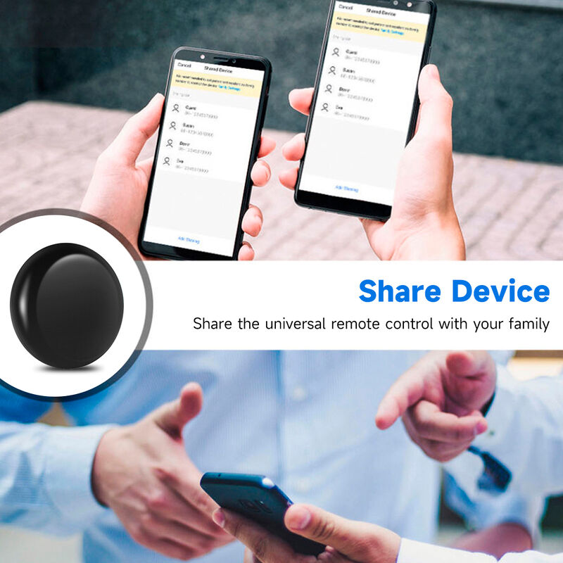 Tuya ZigBee Smart IR Remote Control Universal Infrared Blaster with DIY Learning Function, 360° Coverage, Voice Control, Works with Alexa & Google Home (Requires Tuya Wired ZigBee Gateway)