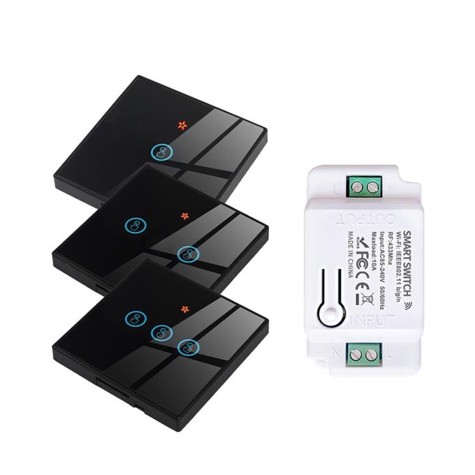 Tuya Alexa Timer Smart Switch 10A Модуль ретрансляции Работа Удаленный умный переключатель поддержка Google Alexa голосовое управление легкая установка 2