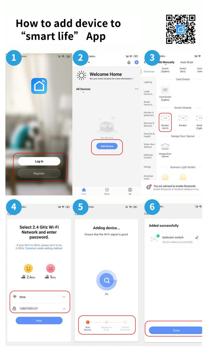Tuya Alexa Timer Smart Switch 10A Модуль ретрансляции Работа Удаленный умный переключатель поддержка Google Alexa голосовое управление легкая установка 11